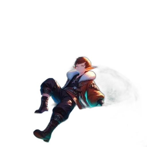 weapon, dragon, sword, jacket transparent PNG cut-out