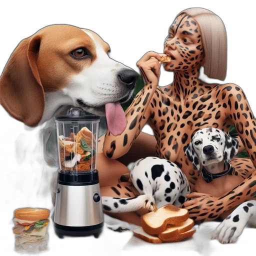 food, animal, photorealistic, concept art transparent PNG cut-out