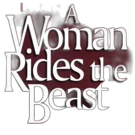cover, woman, rides, beast transparent PNG cut-out