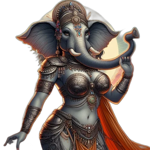 fantasy art, concept art, pencil sketch, photorealistic transparent PNG cut-out