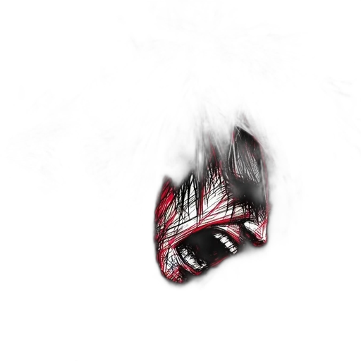 mask, dragon, face, shoes transparent PNG cut-out
