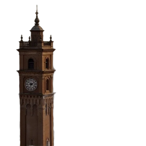 building, staff, dress, 3d render transparent PNG cut-out