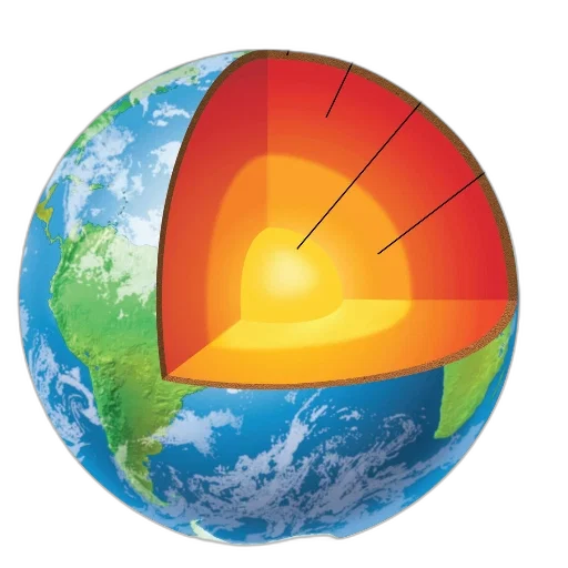 umbrella, cross-section, diagram, earth transparent PNG cut-out