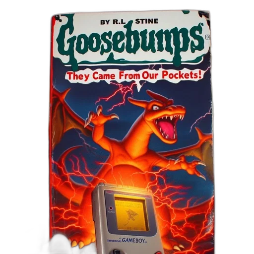 illustration, parodies, goosebumps, book transparent PNG cut-out
