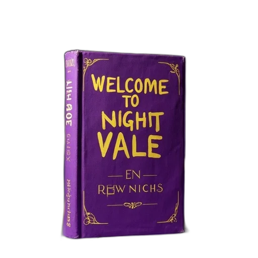 welcome, night, vale, book transparent PNG cut-out