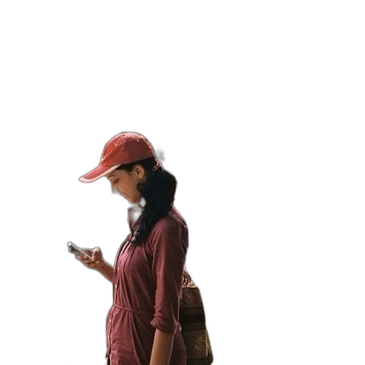 staff, hat, jacket, dress transparent PNG cut-out