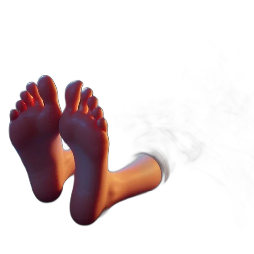 shoes, mask, staff, weapon transparent PNG cut-out