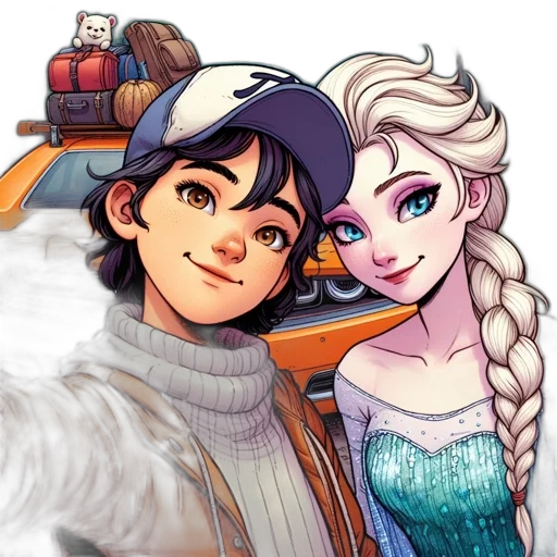 fantasy art, comic book art, concept art, cartoon transparent PNG cut-out
