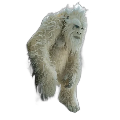 creature, animal, hair, staff transparent PNG cut-out