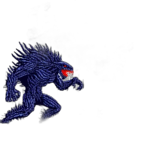 dragon, creature, animal, staff transparent PNG cut-out