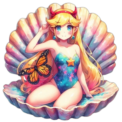 crown, dress, pixel art, fantasy art transparent PNG cut-out
