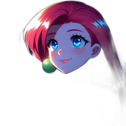 staff, face, hair, crown transparent PNG cut-out