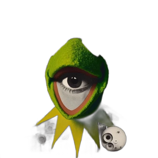 mask, creature, staff, robot transparent PNG cut-out