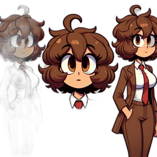 concept art, pixel art, anime, cartoon transparent PNG cut-out