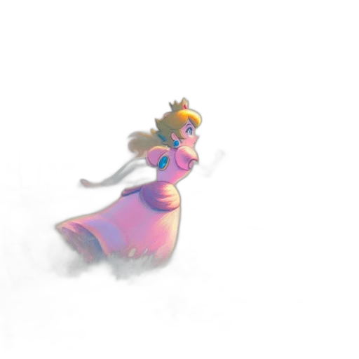 dress, crown, sword, creature transparent PNG cut-out