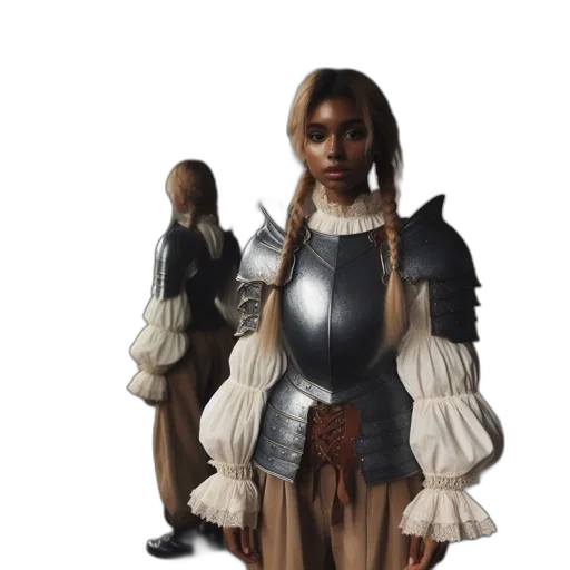 dress, jacket, staff, concept art transparent PNG cut-out