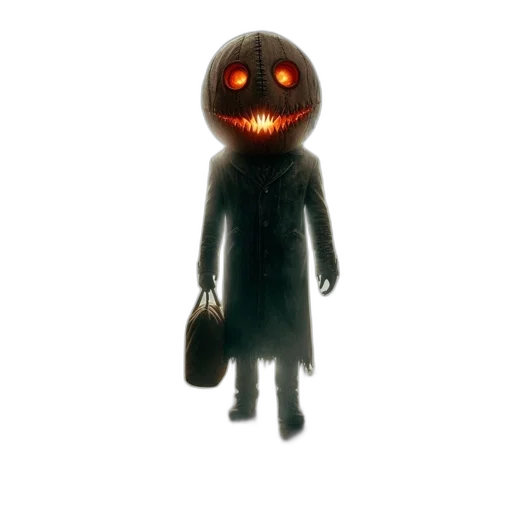 mask, staff, creature, robot transparent PNG cut-out
