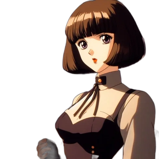 dress, staff, robot, face transparent PNG cut-out