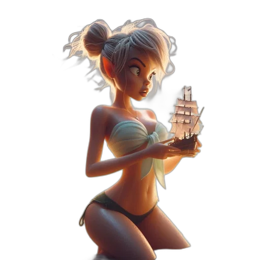 robot, weapon, bottle, dress transparent PNG cut-out