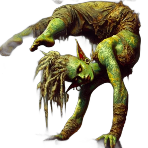creature, staff, dragon, mask transparent PNG cut-out