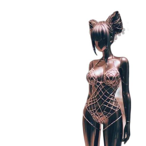 dress, mask, jewelry, robot transparent PNG cut-out