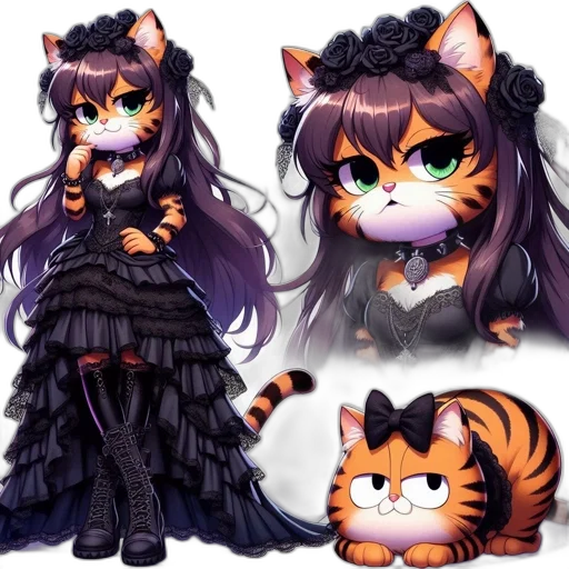 concept art, fantasy art, anime, pixel art transparent PNG cut-out