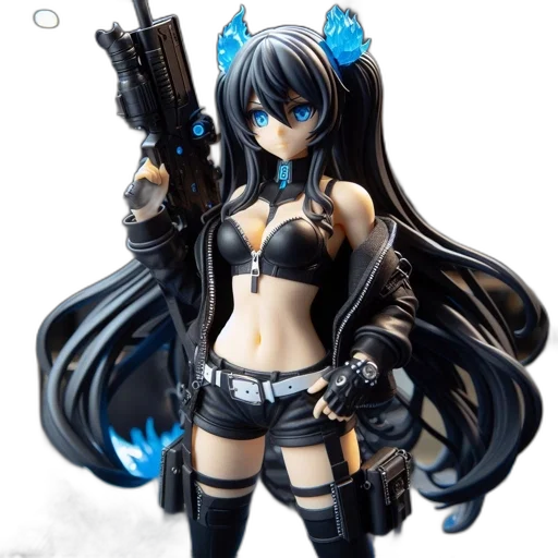 weapon, 3d render, concept art, anime transparent PNG cut-out