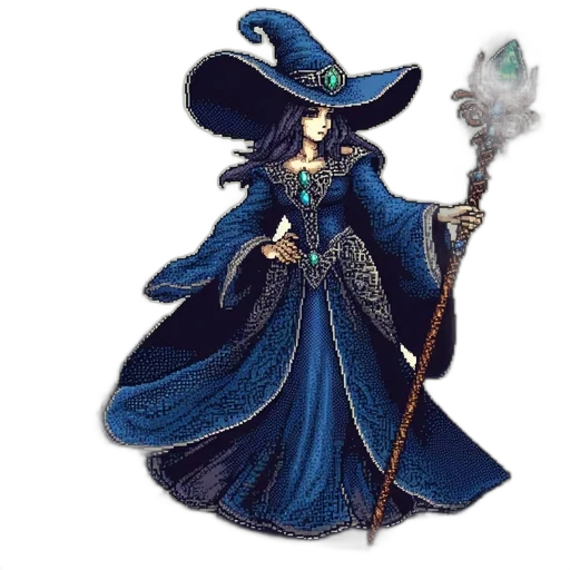 staff, jewelry, hat, fantasy art transparent PNG cut-out