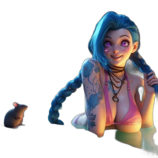 concept art, fantasy art, 3d render, cartoon transparent PNG cut-out