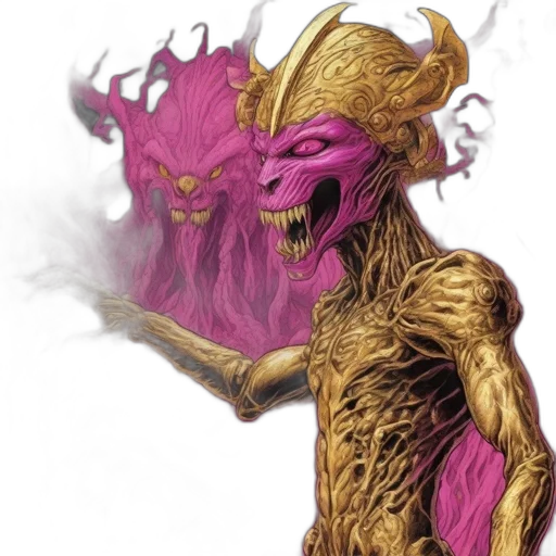 creature, mask, dragon, concept art transparent PNG cut-out