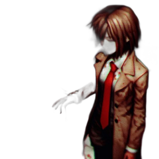 jacket, staff, robot, face transparent PNG cut-out