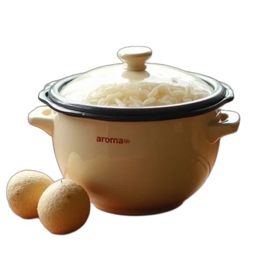 food, 3d render, aroma, rice transparent PNG cut-out