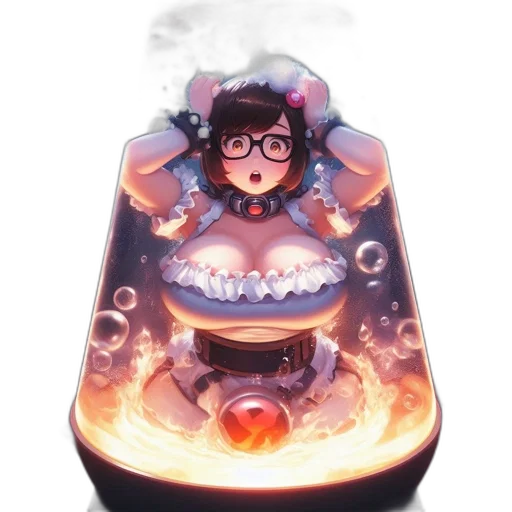 robot, food, jewelry, staff transparent PNG cut-out