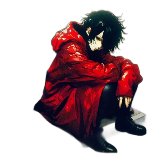 jacket, concept art, comic book art, anime transparent PNG cut-out