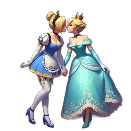 crown, dress, staff, concept art transparent PNG cut-out
