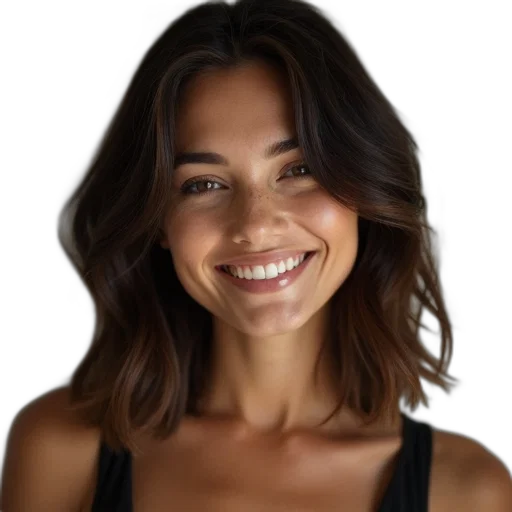 face, hair, staff, crown transparent PNG cut-out