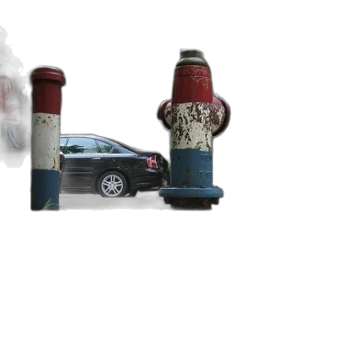car, bottle, weapon, 3d render transparent PNG cut-out