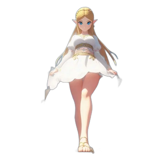 dress, staff, crown, sword transparent PNG cut-out