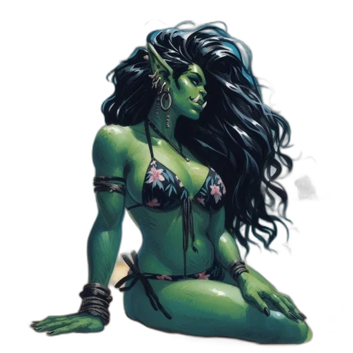 comic book art, concept art, fantasy art, pixel art transparent PNG cut-out