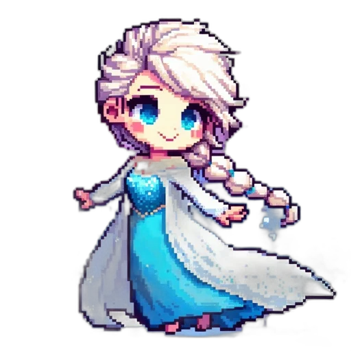 dress, pixel art, fantasy art, concept art transparent PNG cut-out