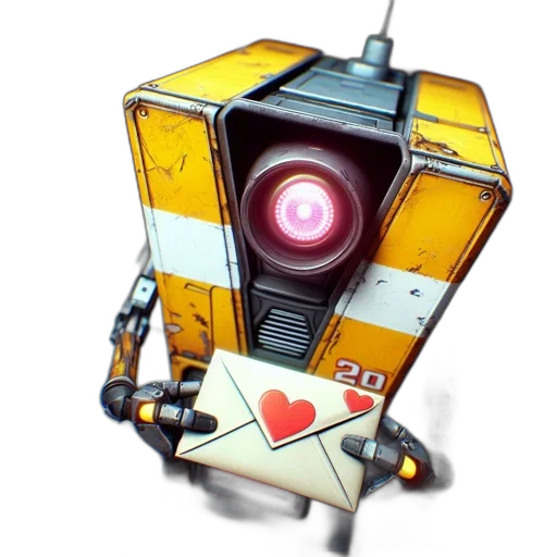 robot, weapon, concept art, cyberpunk transparent PNG cut-out
