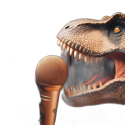 3d render, photorealistic, t-rex, dinosaur transparent PNG cut-out