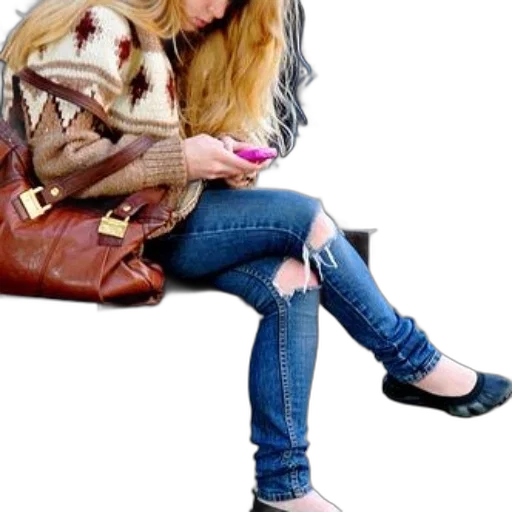 jacket, shoes, jewelry, photorealistic transparent PNG cut-out