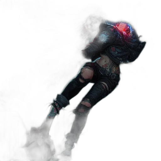 mask, robot, creature, weapon transparent PNG cut-out