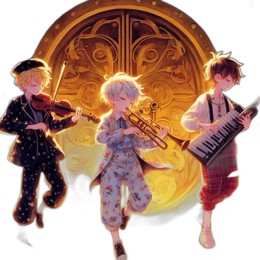 concept art, pixel art, anime, outer space transparent PNG cut-out