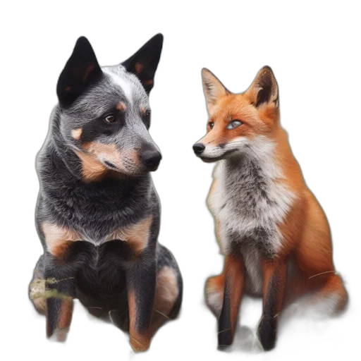 animal, photorealistic, 3d render, concept art transparent PNG cut-out