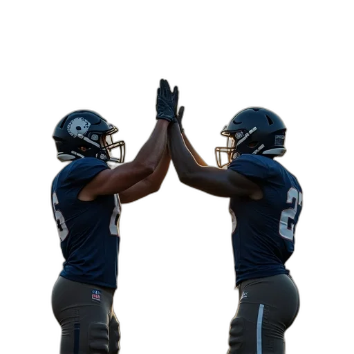 linebacker, football, player, high transparent PNG cut-out