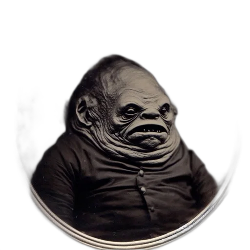mask, face, creature, jacket transparent PNG cut-out