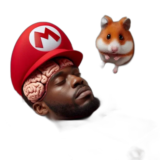 hat, animal, creature, face transparent PNG cut-out