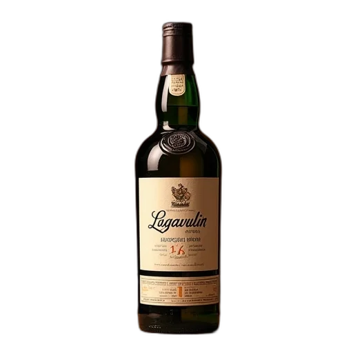 bottle, 3d render, lagavulin, year transparent PNG cut-out